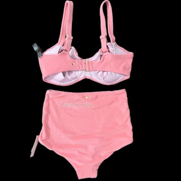 Victorias Secret Set Wicked Push Up without padding terry Bikini Top & bottom - Picture 14 of 14